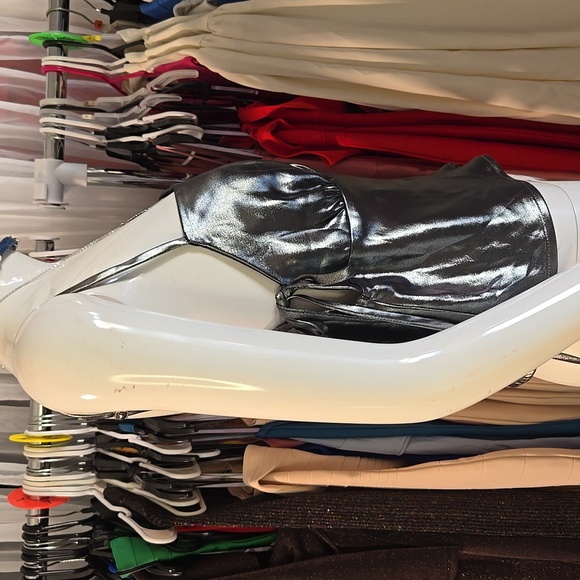 Silver Metallic Cami Top - Picture 5 of 7